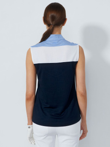 BLOCK SLEEVELESS TOP
