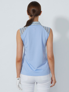 GATHERED SLEEVELESS TOP