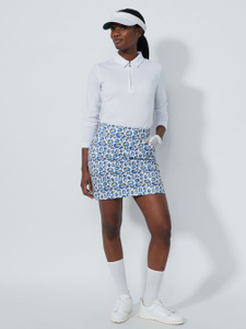 PRINTED SKORT 45 CM