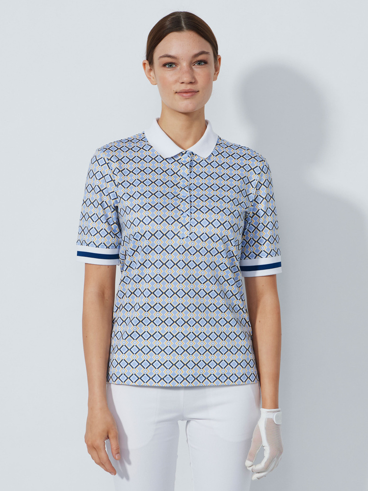 PRINTED SHORT-SLEEVED TOP