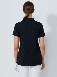 JAQUARD SHORT-SLEEVED TOP