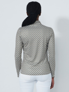 PRINTED LONG-SLEEVED TOP