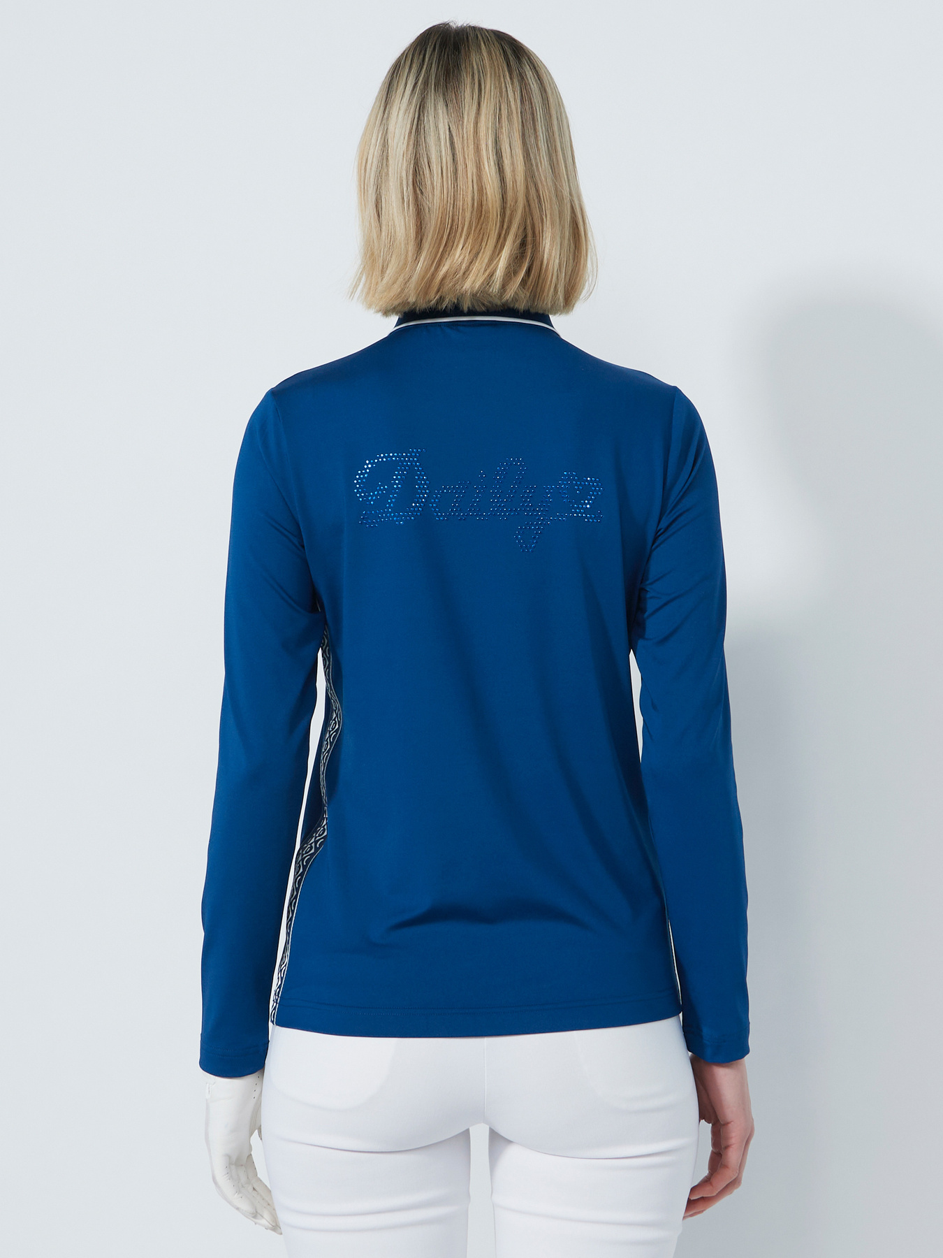 STUDS LOGO LONG-SLEEVED TOP