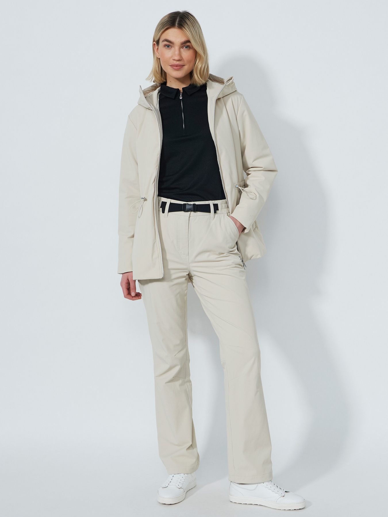 BELTED WIND PANT