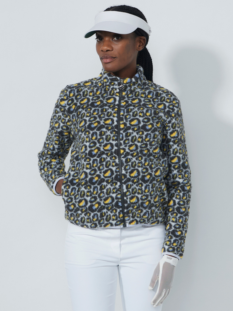 JACQUARD FLEECE JACKET