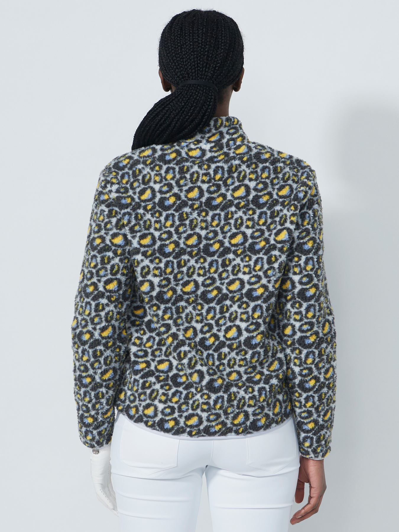 JACQUARD FLEECE JACKET