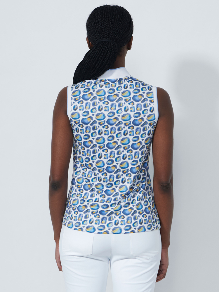 PRINTED SLEEVELESS TOP