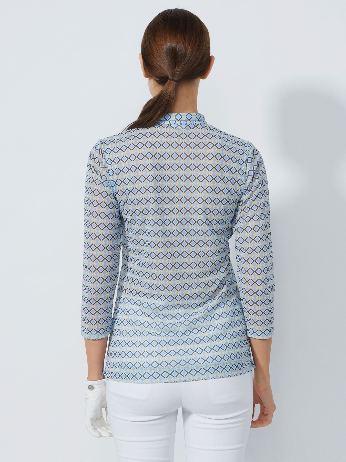 BREEZE MESH 3/4 SLEEVE TOP