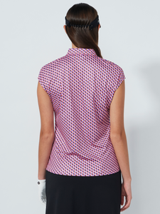 PRINTED SHORT-SLEEVED TOP