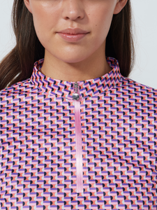 PRINTED LONG-SLEEVED TOP