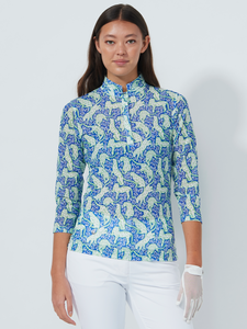 Breeze Mesh 3/4S polo shirt