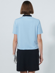 CROPPED SHORT-SLEEVED TOP