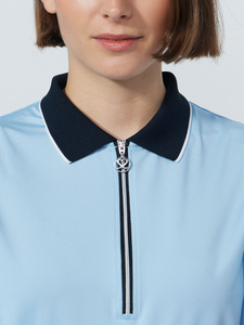 CROPPED SHORT-SLEEVED TOP