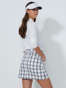PLAID SKORT 45 CM