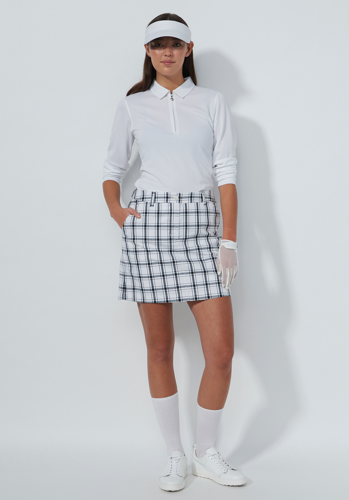 PLAID SKORT 45 CM