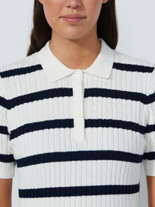 Stripe Madelene 1/2S Polo shirt
